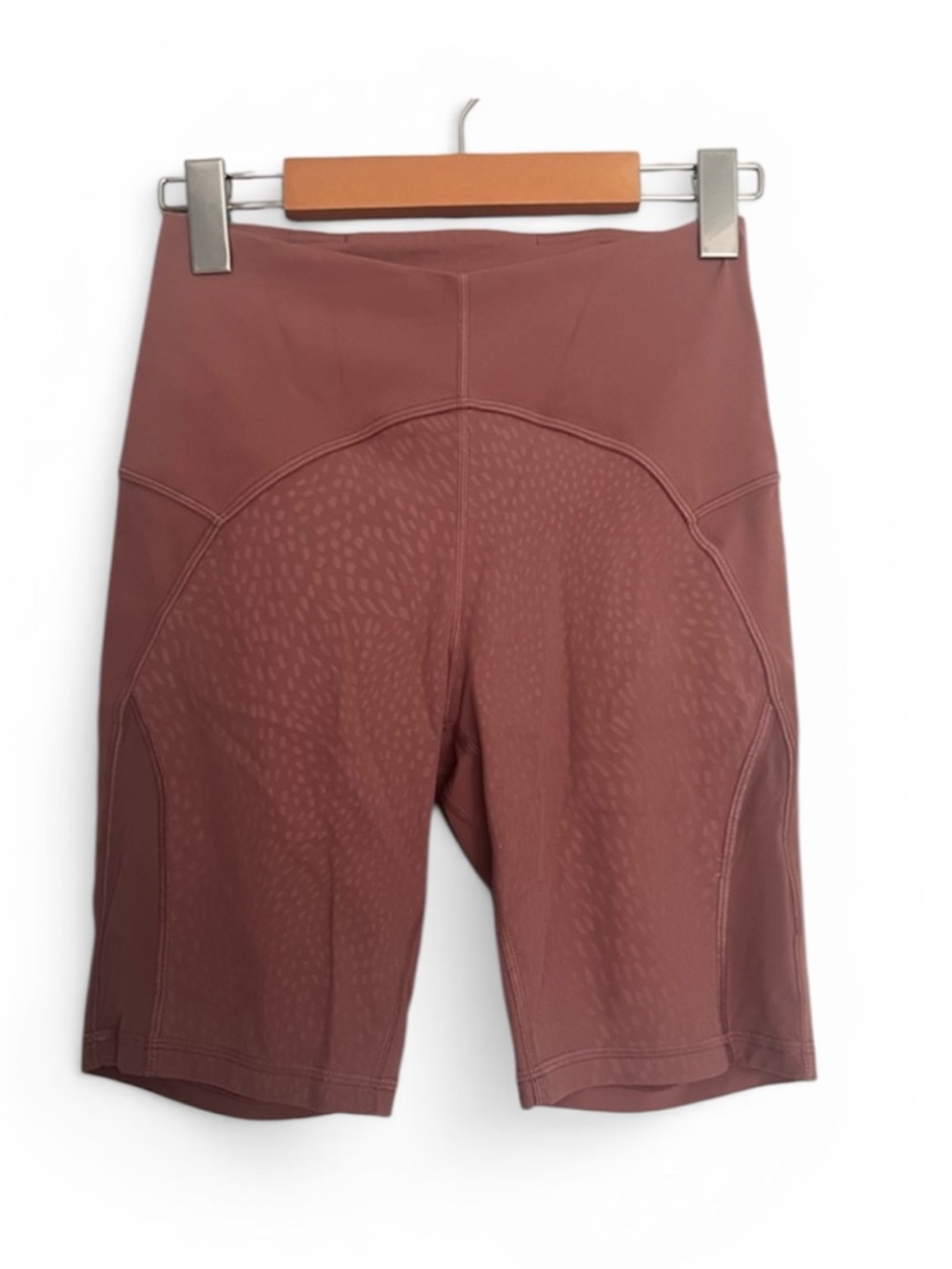 Lululemon Unlimit High Rise Nulu Short 8" *Mesh Spiced Chai Size 6